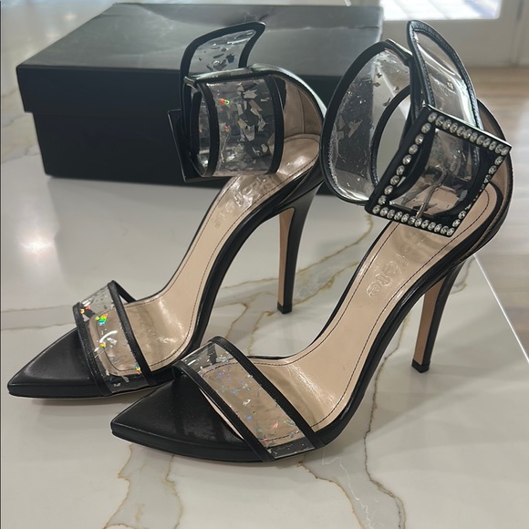 Retrofete Black SW Heels - Picture 1 of 3